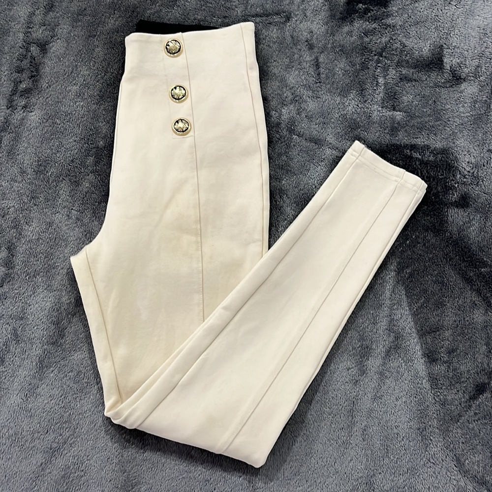 Light Cream Legging Zara XS